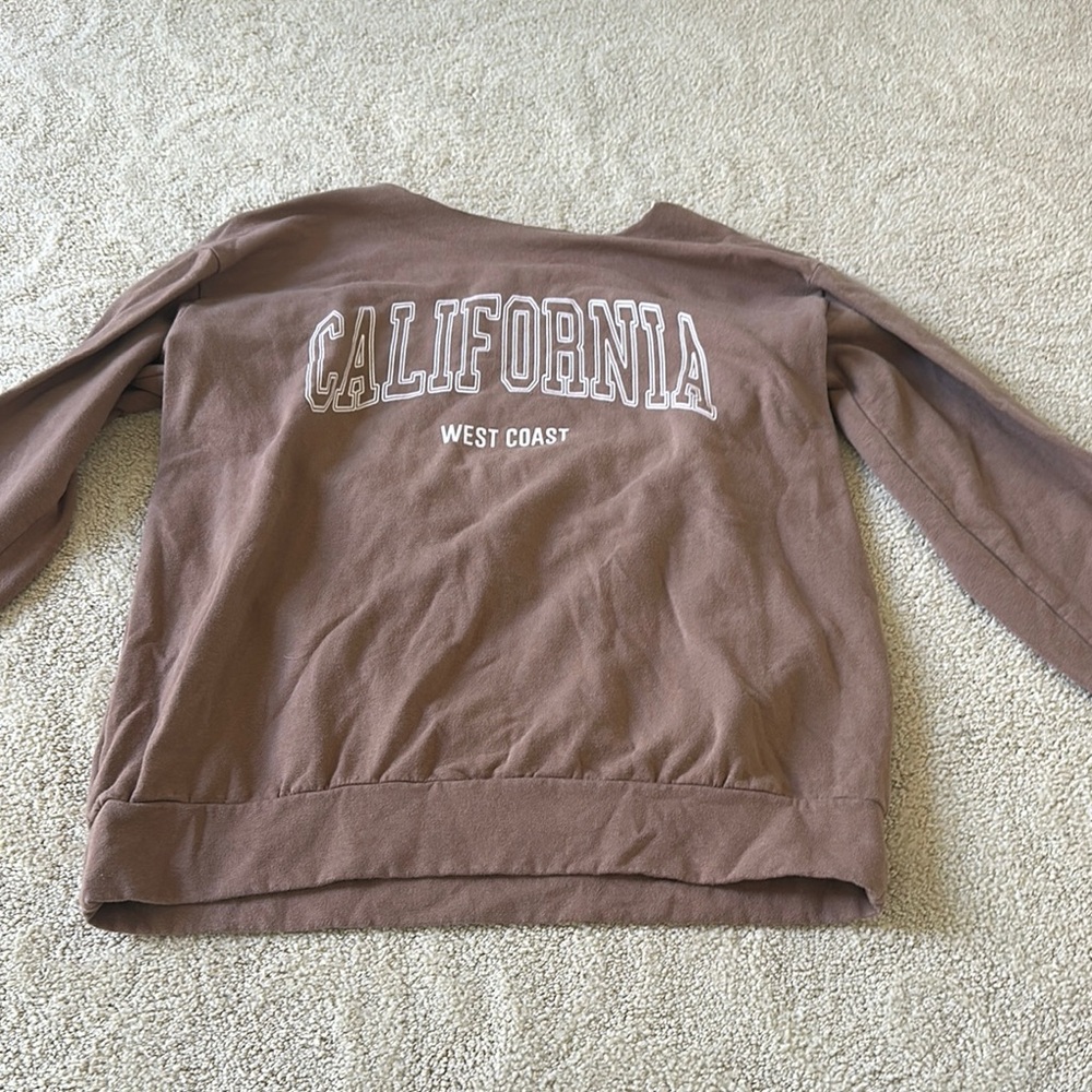 Brown California Sweatshirt